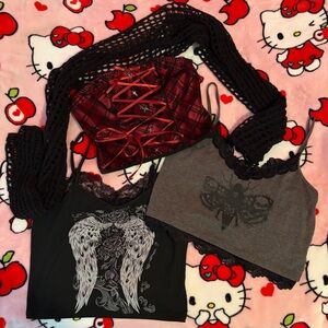 SHEIN goth bundle sizes M-L!!